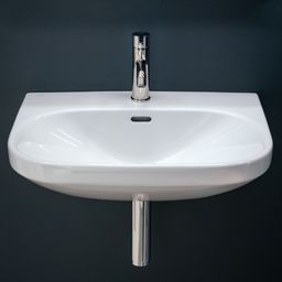 Laufen Lua Závesné umývadlo 55 x 46 cm, LCC biela H8110814001041 - galéria #1