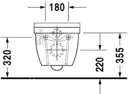 Duravit Starck 3 závesné WC 2225090000 - galéria #1