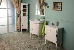 Kerasan Retro Keramické umývadlo 69x52, biele 104601 - galéria #1