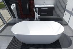 Polysan Reduta Voľne stojaca vaňa 150 x 75 cm, biela 72843 - galéria #5