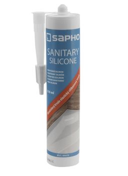 Sapho Sanitárny silikón 310 ml, biely 2130100 - galéria #1
