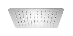 Sapho Slim Sprchová hlavica, štvorcová 300x300 mm, leštená nehrdzavejúca oceľ MS563 - galéria #2