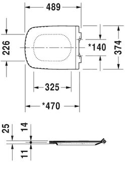 Duravit DuraStyle WC sedátko, softclose, biele 0060590000 - galéria #2