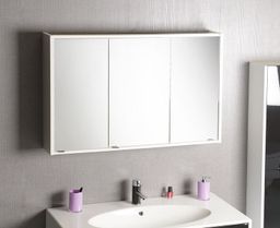 Sapho Batu Galéria 100x71x16 cm s LED osvetlením, biela 1141130 - galéria #1