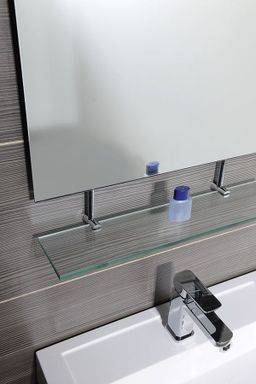 Sapho Wega Zrkadlo 60x80 cm s policou 60092-6 - galéria #2