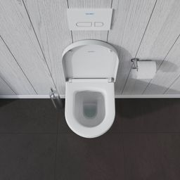 Duravit ME by Starck Závesné WC, Rimless, biele 2530090000 - galéria #7