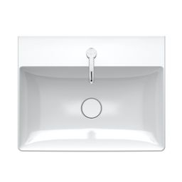Duravit DuraSquare Umývadlo 60x47 cm, DuraCeram, biele 2353600041 - galéria #2