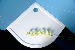 Polysan Klasik Sera Sprchová vanička, 1000x1000 mm, R550, biela 62111 - galéria #1