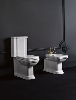 Kerasan Waldorf WC misa 40x42x68 cm, spodný/zadný odpad 411701 - galéria #1