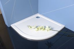 Polysan Klasik Sera Sprchová vanička, 800x800 mm, R550, biela 40511 - galéria #1