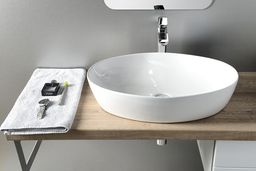 Sapho Pera Keramické umývadlo 62,5x14x42 cm, na dosku AR457 - galéria #3