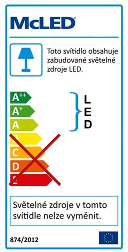 McLED LL8/500 lineárne LED svetlo, 50,4 cm, ML-443.002.35.0 - galéria #7