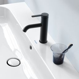 Duravit C.1 Umývadlová batéria, matná čierna C11020002046 - galéria #5