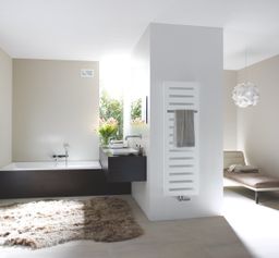 Zehnder Metropolitan Bar MEP-120-040 Radiátor kombinovaný, 40x122,5cm, biely - galéria #1
