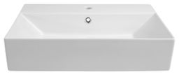 Aqualine Sistema Keramické umývadlo 60x42 cm, biele 10SF50060 - galéria #2