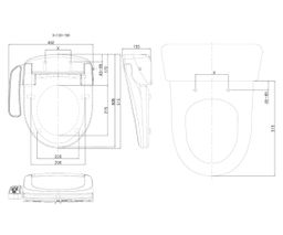 Sapho BLOOMING EKO Elektronický bidet NB-1120D - galéria #5
