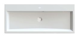 Sapo Orinoko Umývadlo 100x42 cm, biele OR100 - galéria #1