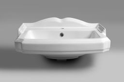 Aqualine Antik Umývadlo 58x47 cm, biele AK102 - galéria #2