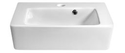 Aqualine Modis Keramické umývadlo 45x35 cm, biele FS981 - galéria #1