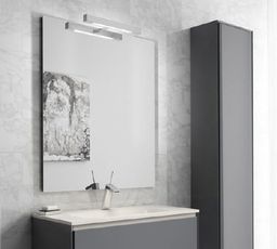 Aqualine Veronica E26891CI Kúpeľňové LED osvetlenie 30 cm, chróm - galéria #4