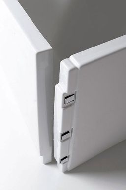 Polysan Plain Panel strana 100, 1000x590 mm, biela 72723 - galéria #1