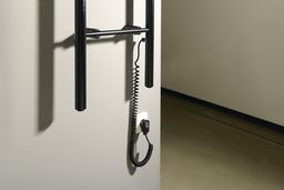Sapho Karbo KB904 Elektrický sušiak uterákov 40 x 112 cm, matná čierna - galéria #4