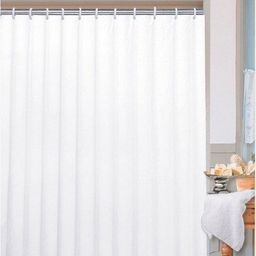 Aqualine Uni Sprchový záves 120x200 cm, vinyl-biely 131111 - galéria #1