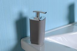 Dávkovač mydla Aqualine Seventy 250 ml, sivý 638208 - galéria #2