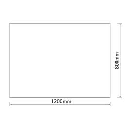 Zrkadlo Aqualine 120x80 cm bez rukoväte 22500 - galéria #2