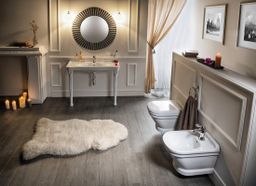 Sapho Antik Závesný bidet 36x53 cm, biely AN510 - galéria #3