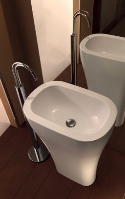 Kerasan Aquatech Voľne stojace umývadlo 60x85x40 cm, biele 374201 - galéria #2