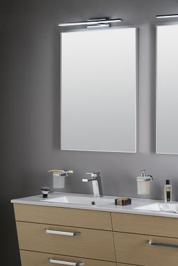 Sapho Arowana Zrkadlo v ráme 60x80 cm, chróm AW6080 - galéria #2