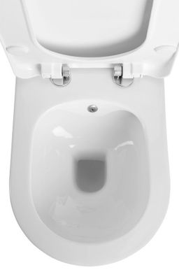 Sapho Avva WC Rimless s bidetovou sprchou, biele 100312 - galéria #1