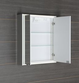 Sapho Batu Galéria s LED osvetlením 60x71x15 cm, biela 1141120 - galéria #2