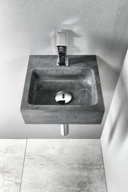 Umývadlo Sapho Block Stone 30x10x30 cm, antracit 2401-29 - galéria #4