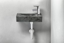 Umývadlo Sapho Block Stone 38x8x14 cm, antracit 2401-31 - galéria #4
