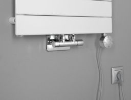 Aqualine Bondi DC400T Radiátor kombinovaný, 45x93,4cm, biely - galéria #4