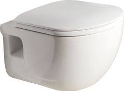 Sapho Brilla CleanWash Závěsné WC s bidetovou sprškou Rimless, bílá 100612 - galéria #5