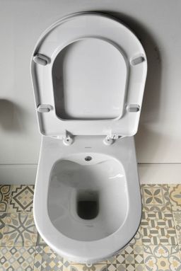 Sapho Brilla CleanWash Závěsné WC s bidetovou sprškou Rimless, bílá 100612 - galéria #3