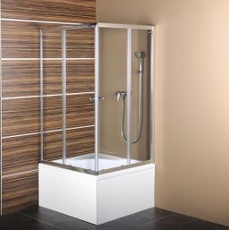 Polysan Carmen Sprchová vanička 900x900x300 mm, s konštrukciou, biela 29711 - galéria #2