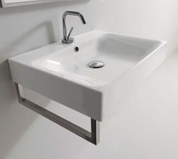 Kerasan Cento Keramické umývadlo 60x45 cm, biele 353101 - galéria #1