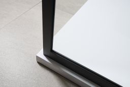 Gelco Cure Black Walk-In Wall 90 cm, čierny mat/čierne sklo CB90 - galéria #5