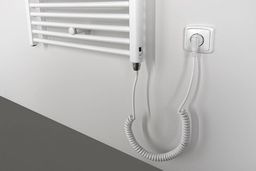 Aqualine Direct-E ILE66T Elektrický radiátor 60x168 cm, biely - galéria #2