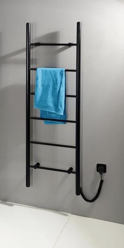 Sapho Karbo KB905 Elektrický sušiak uterákov 50 x 160 cm, matná čierna - galéria #1