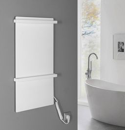 Sapho Elmis EB420 Elektrický sušák ručníků 40x80 cm, bílá mat - galéria #1