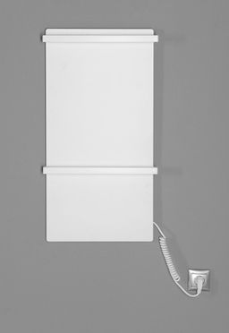 Sapho Elmis EB420 Elektrický sušák ručníků 40x80 cm, bílá mat - galéria #2