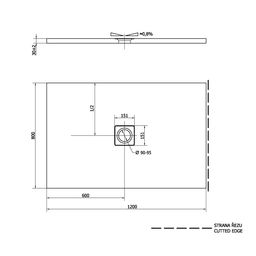 Polysan Flexia Vaňa z liateho mramoru 120x80x3 cm 77922 - galéria #3