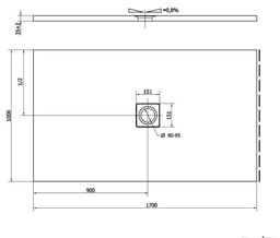 Polysan Flexia Vaňa z liateho mramoru 170x100x3,5 cm 72918 - galéria #2