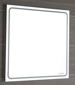 Zrkadlo Sapho Gemini 55x55 cm s osvetleným okrajom LED, GM055 - galéria #1