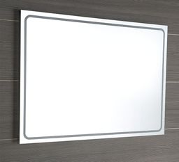 Zrkadlo Sapho Gemini 90x50 cm s osvetleným okrajom LED, GM090 - galéria #3